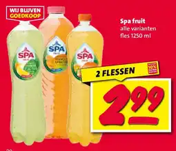 Nettorama Spa fruit aanbieding