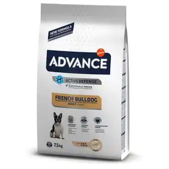 Zooplus 7,5kg Advance French Bulldog mit Ente Hundefutter trocken aanbieding