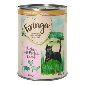Zooplus 24x400g Kip, Lam, Varken Feringa Country-Style aanbieding