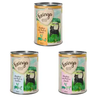 Zooplus 24x400g Mixpakket 2: Eend, Lam, Koolvis Feringa Country-Style aanbieding
