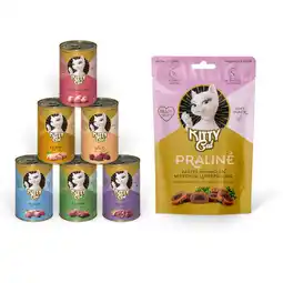 Zooplus 6x400g Kitty Cat Paté natvoer + Kitty Cat Snack gratis! aanbieding
