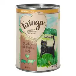 Zooplus 24x400g Kip, Rund, VarkenFeringa Country-Style aanbieding