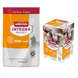 Zooplus 40% korting! animonda Integra Protect Adult 6 x 100 g + 1,2 kg kroketten - Adult Nieren aanbieding