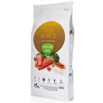 Zooplus 2x 12kg Natura Diet Adult Fish & Rice droogvoer voor honden aanbieding