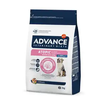 Zooplus Prijsvoordeel op 2 x Advance Veterinary Diets hondenvoer - Atopic mit Forelle (2 x 3 kg) aanbieding