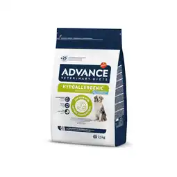 Zooplus Prijsvoordeel op 2 x Advance Veterinary Diets hondenvoer - Hypoallergenic (2 x 2,5 kg) aanbieding