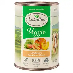 Zooplus 6x400g Adult Veggie Lukullus Hondenvoer nat aanbieding