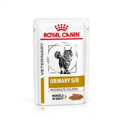 Zooplus 12x85g Urinary S/O Moderate Calorie Royal Canin Veterinary Kattenvoer aanbieding
