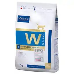 Zooplus 7kg Veterinary HPM Cat Weight Loss & Diabetes Virbac Kattenvoer aanbieding