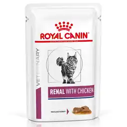 Zooplus 12x85g Feline Renal met Kip Royal Canin Veterinary Diet Kattenvoer aanbieding