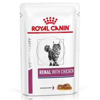Zooplus 12x85g Feline Renal met Kip Royal Canin Veterinary Diet Kattenvoer aanbieding