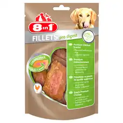 Zooplus 3 + 1 gratis! 8in1 Fillets Pro hondensnacks - Pro Digest (Maat S) aanbieding