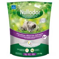 Zooplus Nullodor Mature Cats Kattenbakvulling - 1,5 kg aanbieding