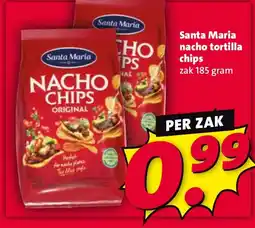 Nettorama Santa Maria nacho tortilla chips aanbieding