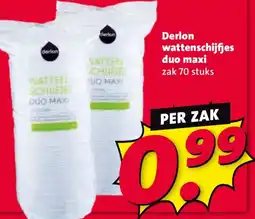 Nettorama Derlon wattenschijfjes duo maxi aanbieding