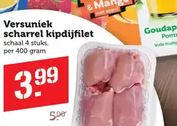 Coop Versuniek scharrel kipdijfilet aanbieding