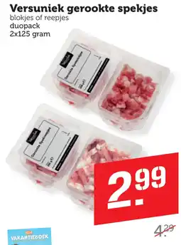 Coop Versuniek gerookte spekjes aanbieding