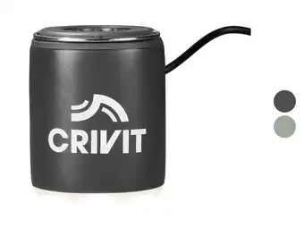 Lidl CRIVIT Campingpomp en -lamp aanbieding