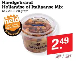 Coop Handgebrand Hollandse of Italiaanse Mix aanbieding