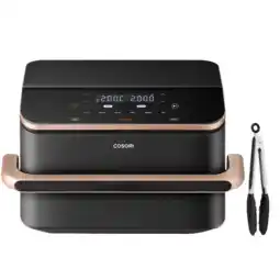 MediaMarkt Cosori Dualblaze Twinfry Xxl 10l Heteluchtfriteuse Zwart aanbieding