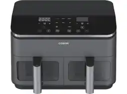 MediaMarkt Cosori Xxl Dual Basket Heteluchtfriteuse Zwart aanbieding