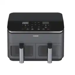 MediaMarkt Cosori Xxl Dual Basket Heteluchtfriteuse Zwart aanbieding
