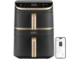 MediaMarkt Cosori Turbo Tower Pro Heteluchtfriteuse Zwart aanbieding