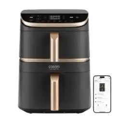 MediaMarkt Cosori Turbo Tower Pro Heteluchtfriteuse Zwart aanbieding