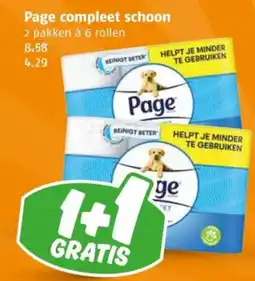 Poiesz Page compleet schoon aanbieding