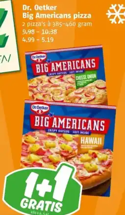 Poiesz Dr. Oetker Big Americans pizza aanbieding