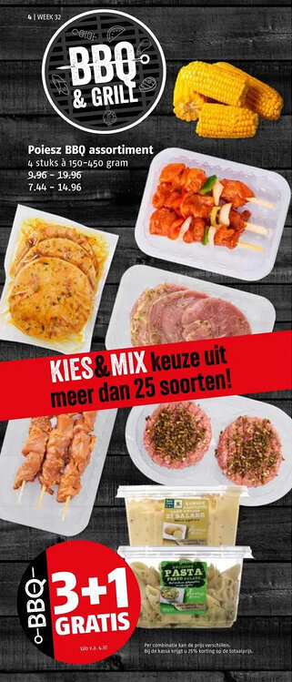 Poiesz Poiesz BBQ assortiment aanbieding