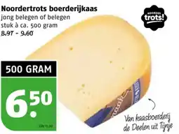 Poiesz Noordertrots boerderijkaas aanbieding