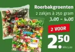 Poiesz Roerbakgroenten aanbieding