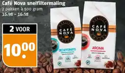 Poiesz Café Nova snelfiltermaling aanbieding