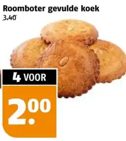 Poiesz Roomboter gevulde koek aanbieding