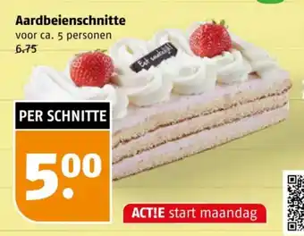 Poiesz Aardbeienschnitte aanbieding