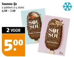 Poiesz Sousou ijs aanbieding