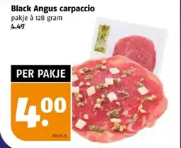 Poiesz Black Angus carpaccio aanbieding