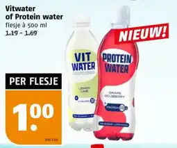 Poiesz Vitwater of Protein water aanbieding