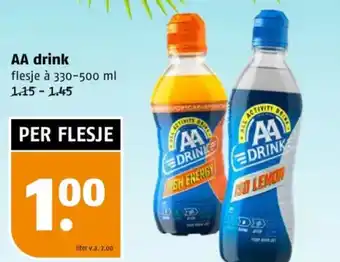 Poiesz AA drink aanbieding