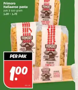 Poiesz Primoro Italiaanse pasta aanbieding