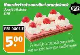 Poiesz Noordertrots aardbei oranjekoek aanbieding