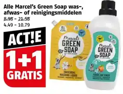 Poiesz Alle Marcel's Green Soap was, afwas of reinigingsmiddelen aanbieding