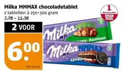 Poiesz Milka MMMAX chocoladetablet aanbieding