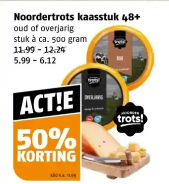 Poiesz Noordertrots kaasstuk 48+ aanbieding