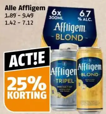 Poiesz Alle Affligem aanbieding