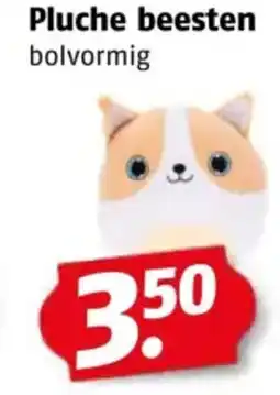 Poiesz Pluche beesten bolvormig aanbieding