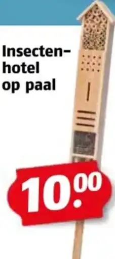 Poiesz Insecten hotel op paal aanbieding