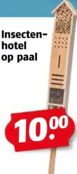 Poiesz Insecten hotel op paal aanbieding