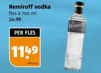 Poiesz Nemiroff vodka aanbieding